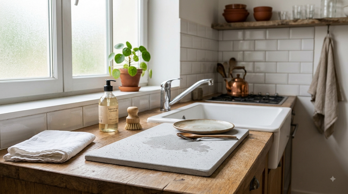 Collection tapis de cuisine absorbants – Lithera